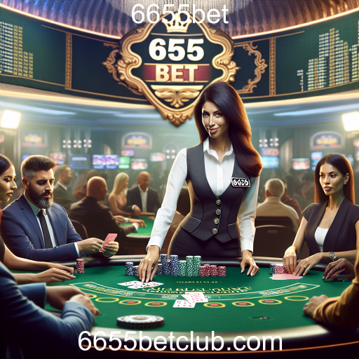 Experiência Imersiva com Jogos Ao Vivo na 6655bet